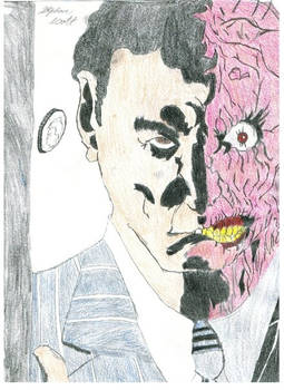 Harvey Two-face from the long halloween story arc