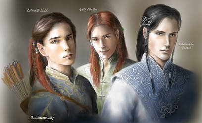 Lords of Gondolin WIP: Duilin, Galdor, Ecthelion