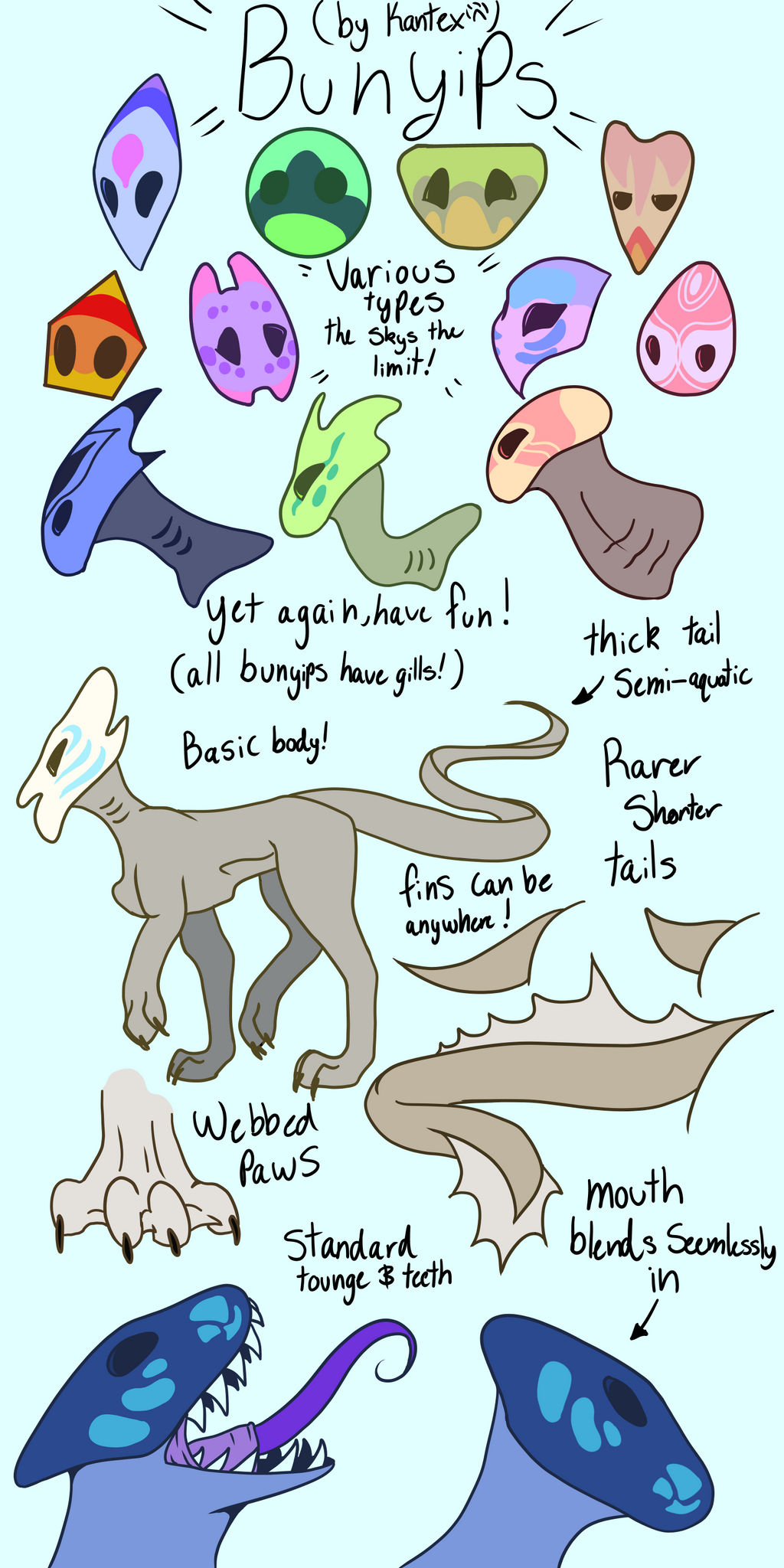 Bunyip Tools Bunyip desgin guide by KantexArt on DeviantArt