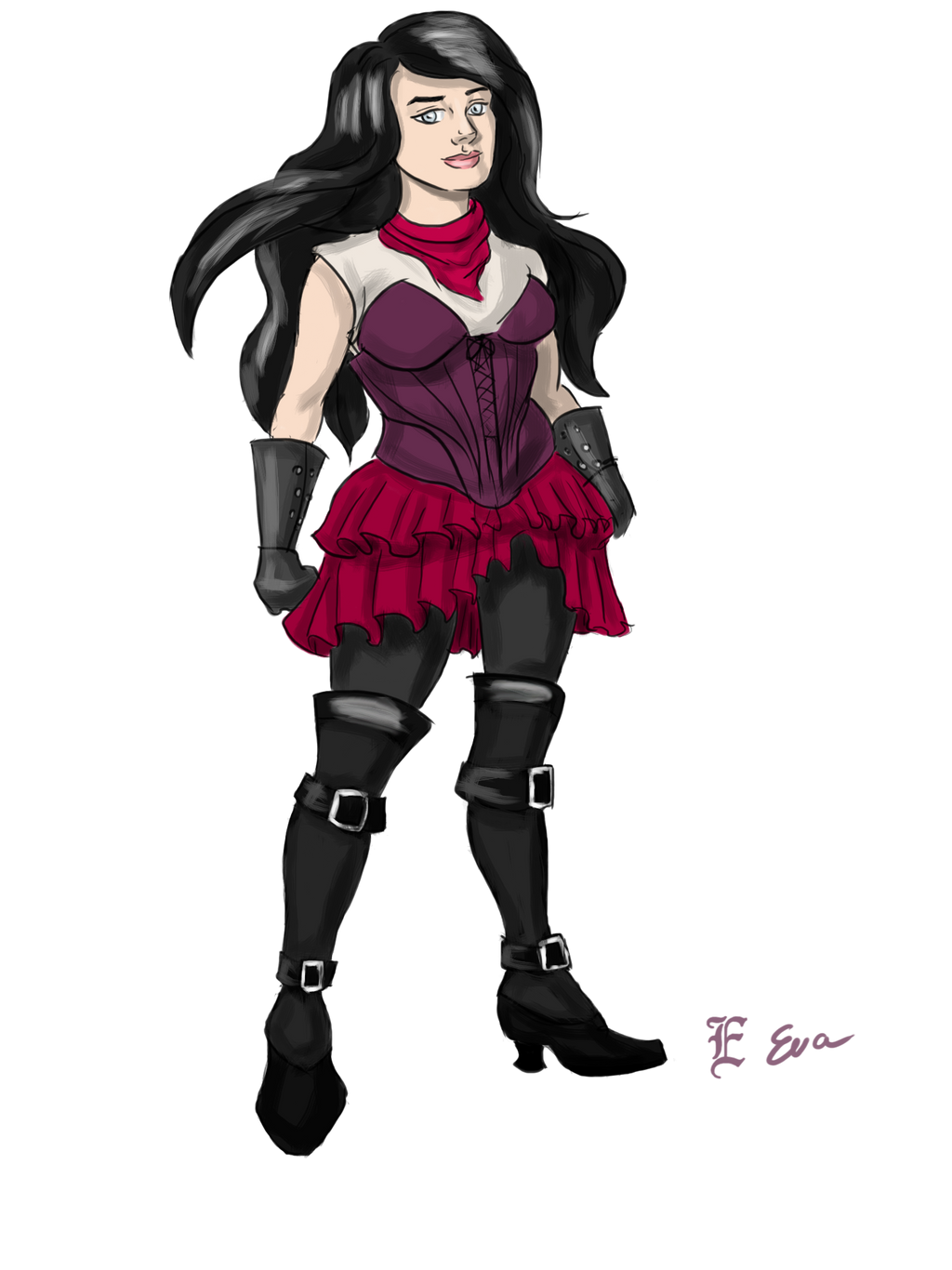 OC #2 - Mina Ray Turner Concept 2