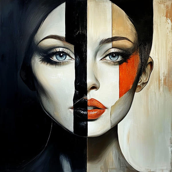 Visile Invisible Portrait visibile ed invisibile, by larissa003444 on DeviantArt
