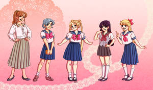 Sailor Moon Body Types