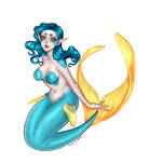 Mermaid Wing-It Design