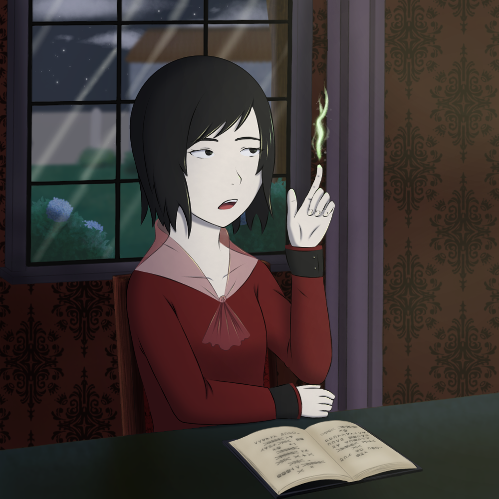 Magic Oc Drawing Magic Oc by Spirithell9 on DeviantArt