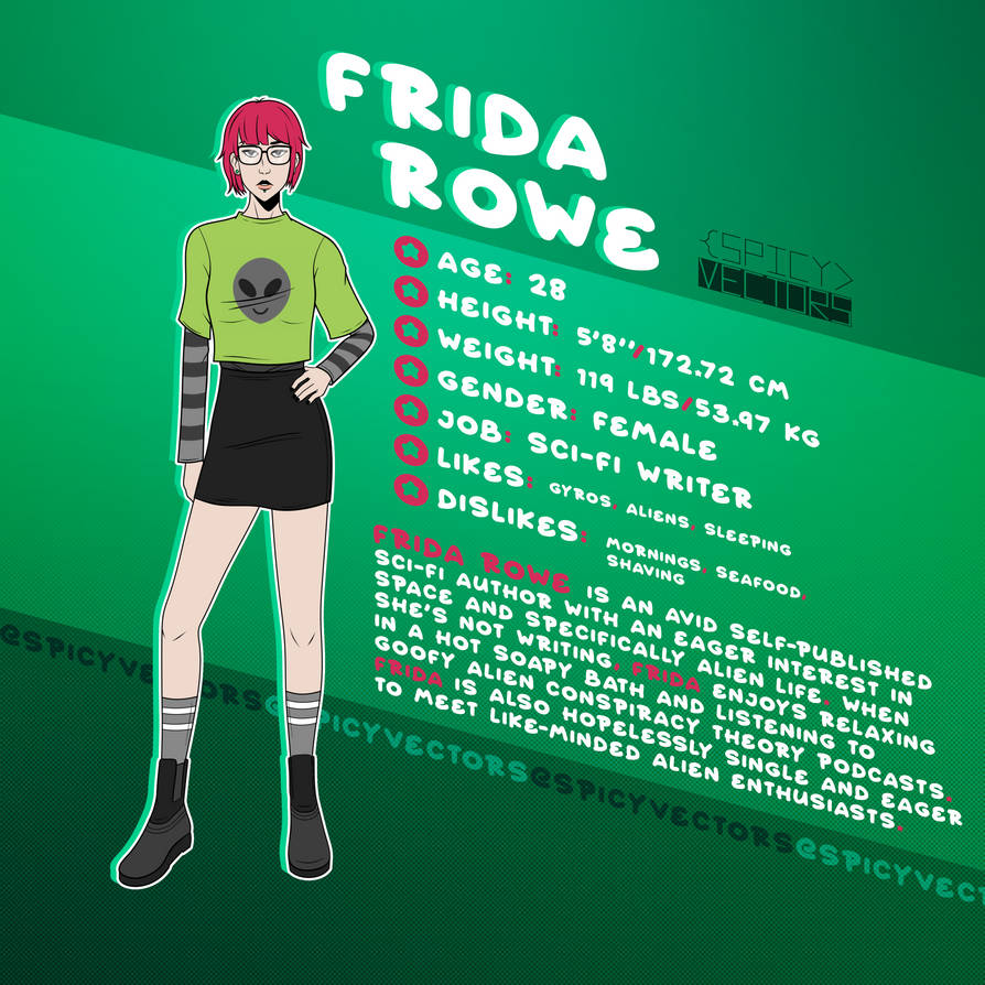 Introducing...Frida! by SpicyVectors on DeviantArt