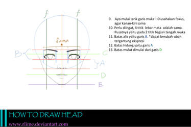 How to draw head 1c