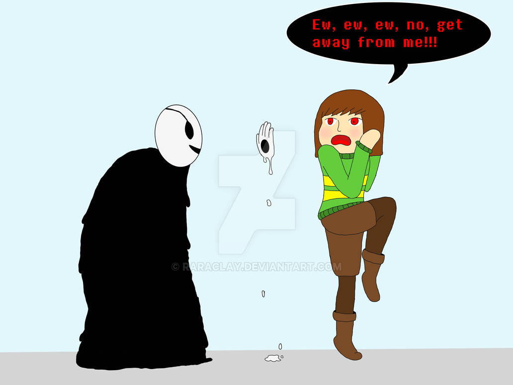 Chara Meets Gaster by RaraClay on DeviantArt