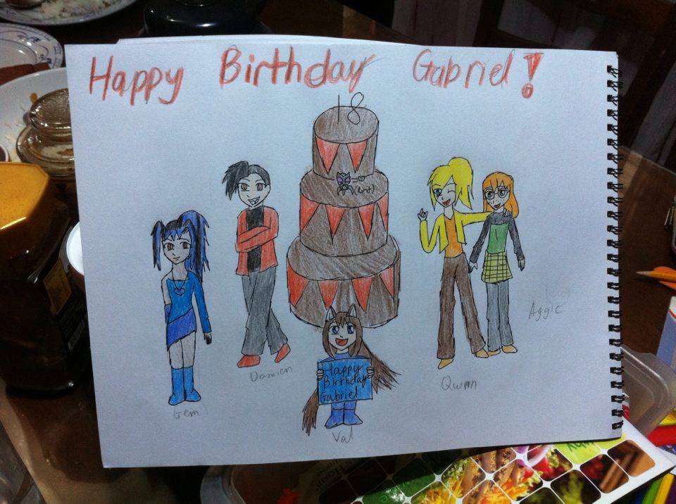 Happy Birthday Gabriel