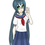 Yandere Sim OC: Aoi Aoki