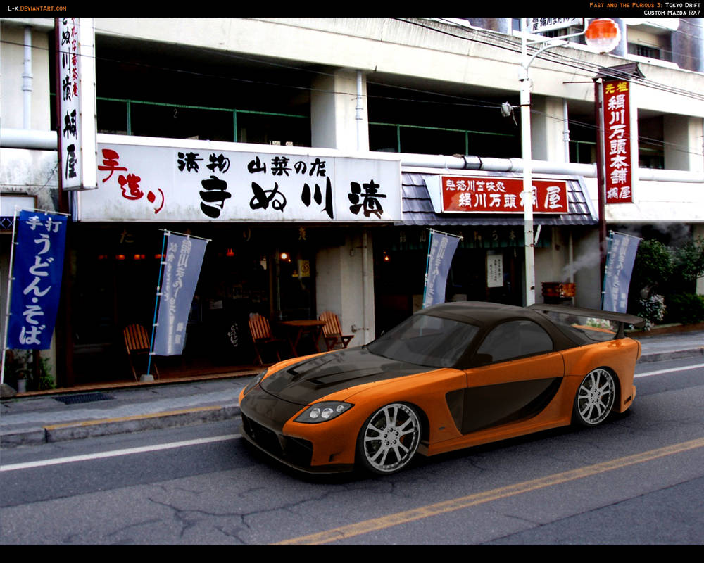 Fast N Furious Rx7 By L X On Deviantart