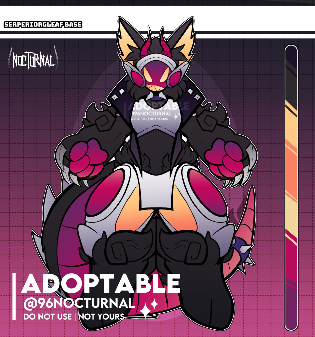 Protogen Draw Guide | ADOPT PROTOGEN SOLD by 96Nocturnal on DeviantArt