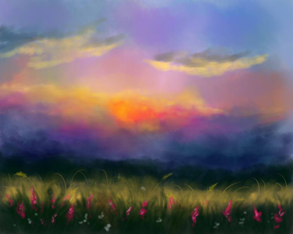 Sunset by DiN-the-Painter Sunset by DiN-the-Painter