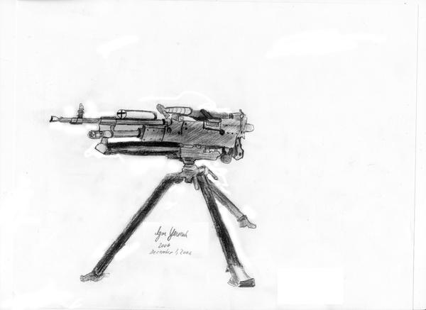 Machine Gun Deviantart Stationary Machine Gun by Light-Pegasus on DeviantArt