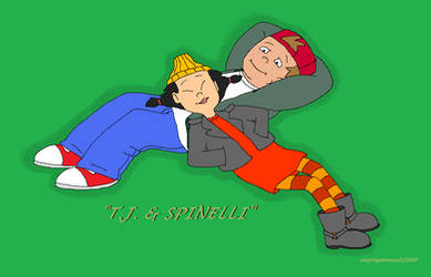 T.j. and Spinelli 2 by OzzyRingoBrucey