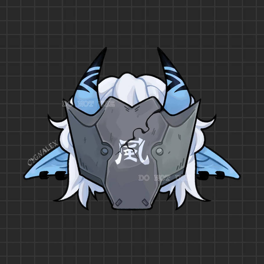 Soukaku's mask by CYGNALEX on DeviantArt