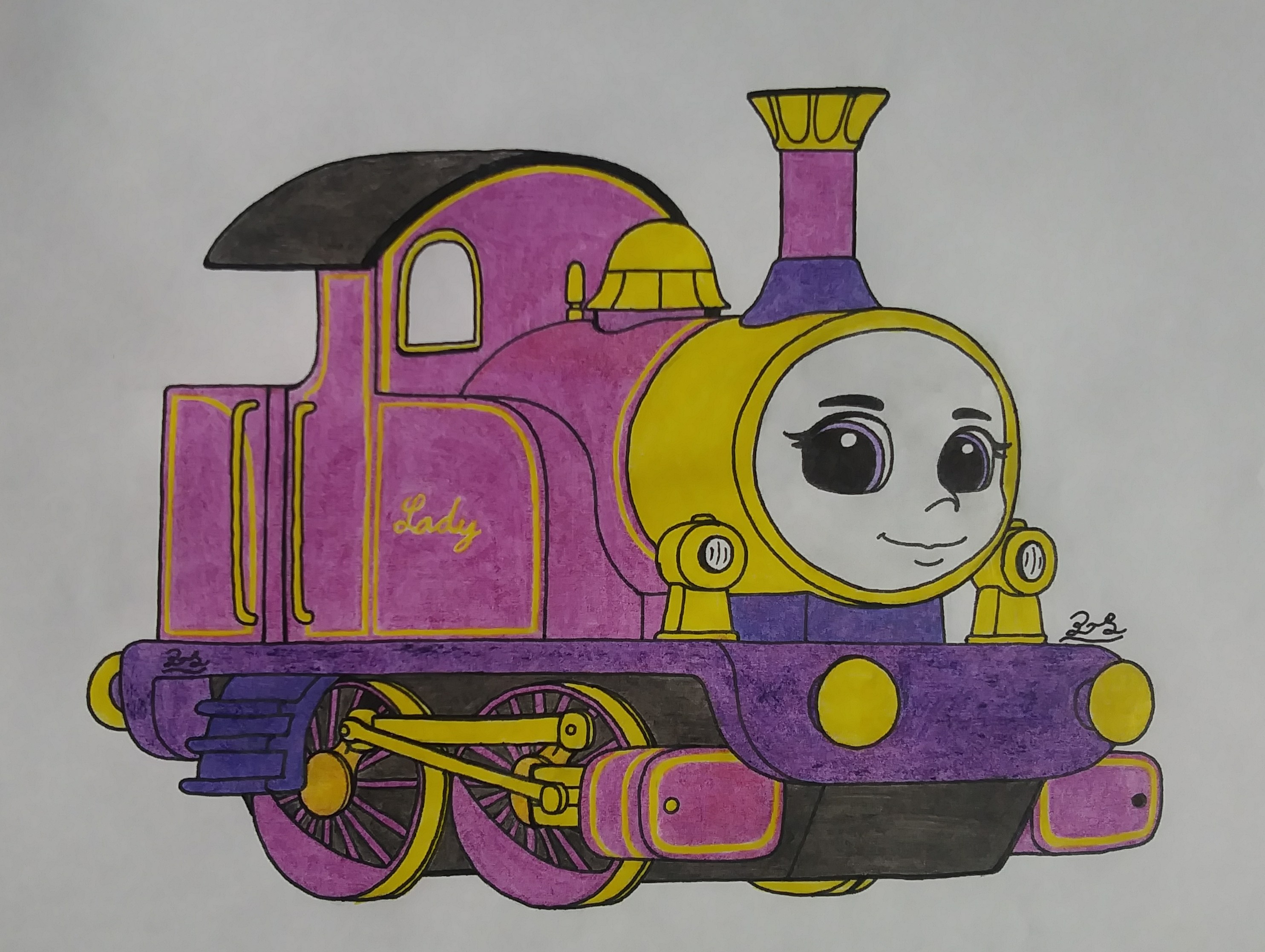 Lady The Magical Engine by PilloTheStar on DeviantArt