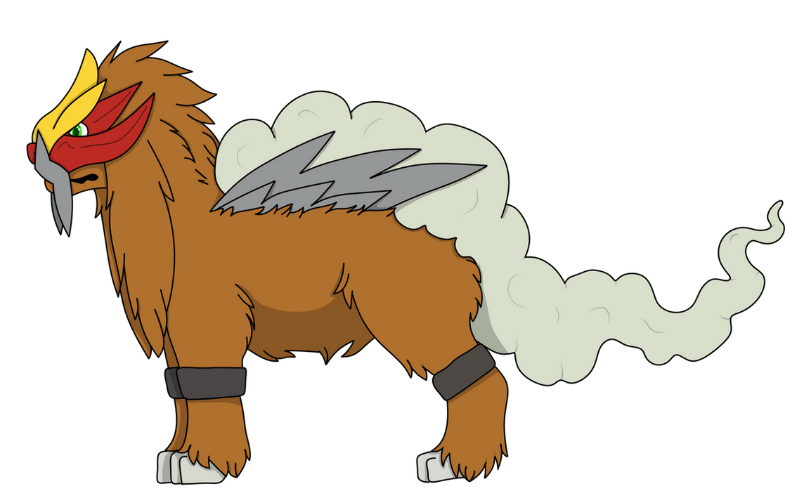 DYO: Entei by AmeEgaree on DeviantArt