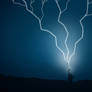 Thor Conjuring Lightning