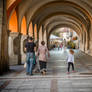 walk under arcades