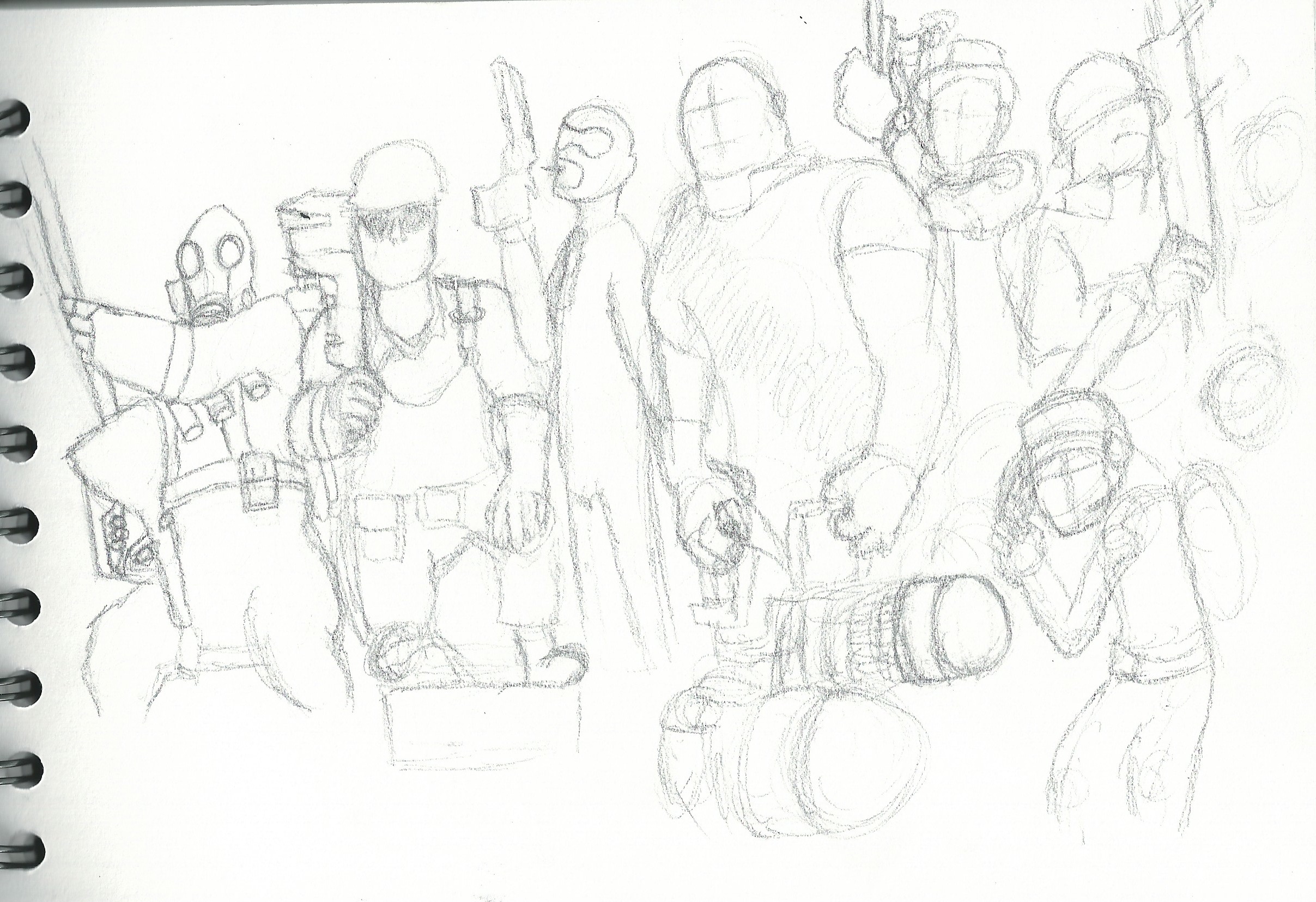 So I Was Drawing The Tf2 Characters And... By Klushsketching On Deviantart