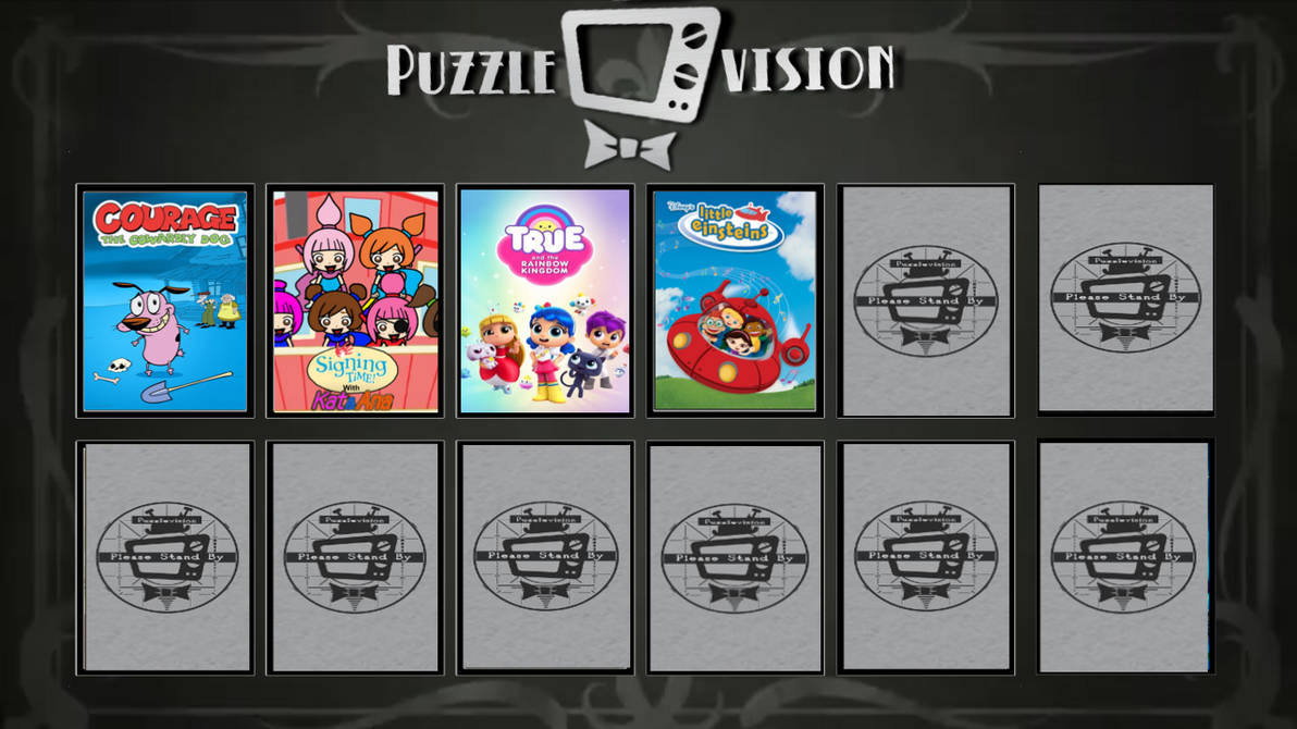Puzzlevison Body PUZZLEVISION 2 4 Out Of 12 Shows by SamsonClogmeyer on DeviantArt