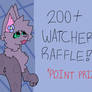 (Almost) 200+ WATCHERS RAFFLE! (Point prizes !!)