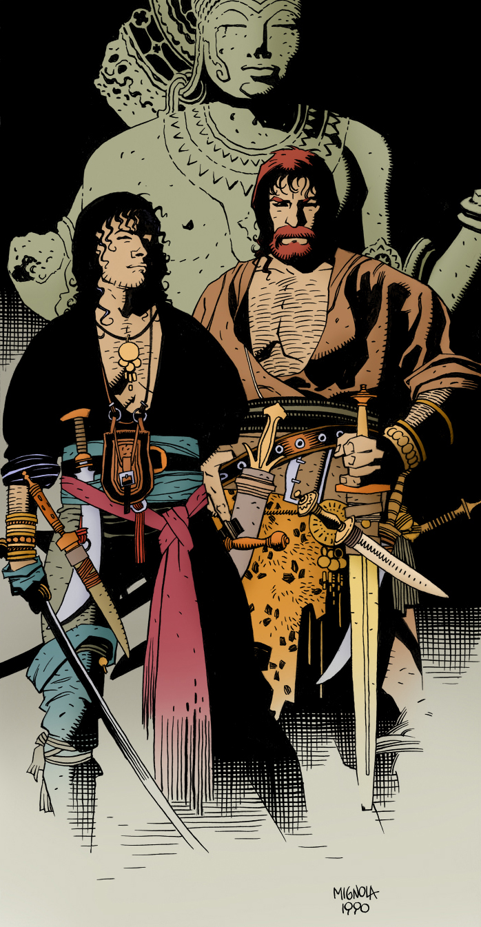 Fafhrd and The Gray Mouser by Mike Mignola V1 by MrZkinandBonez on  DeviantArt