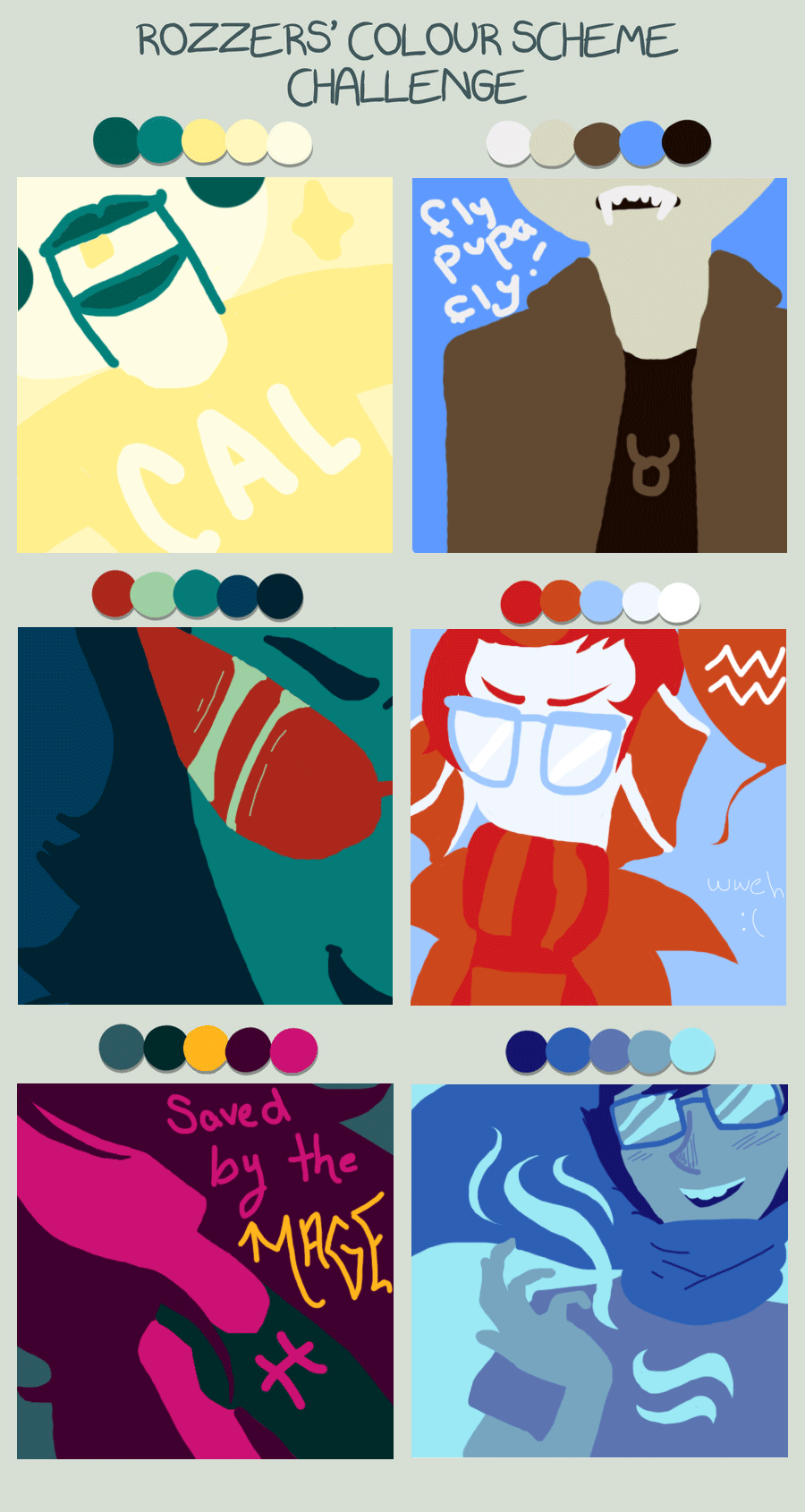 Rust Color Homestuck Color Scheme Challenge: Homestuck by Sir-Dance-A-Lot on DeviantArt