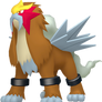 Entei Beta by Urbinator17 on DeviantArt