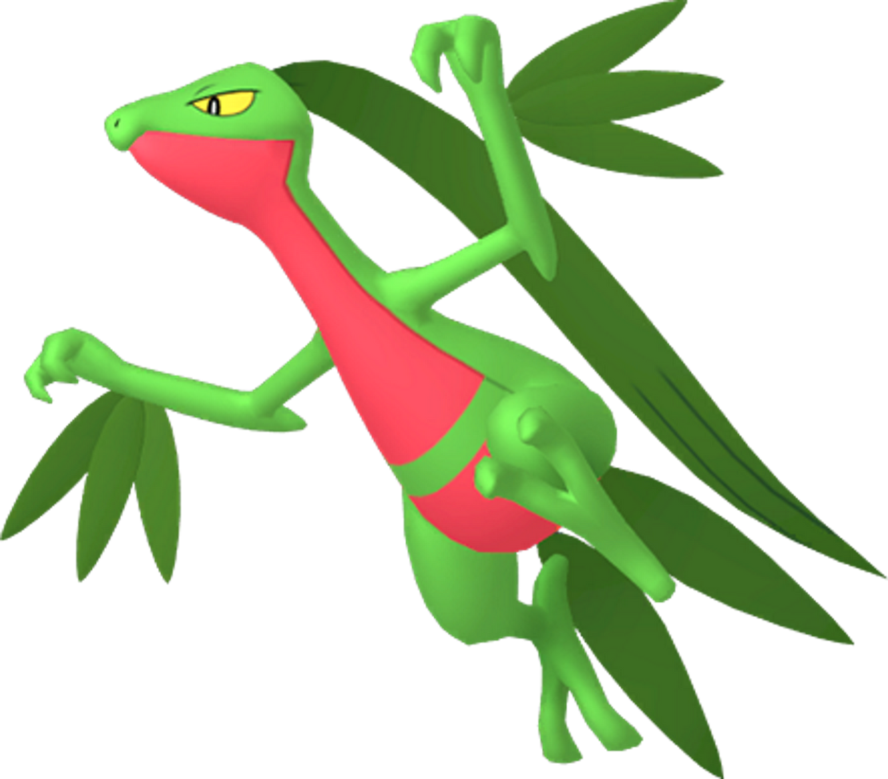 Groveyle #0253 - Grovyle by BriannaBellerose on DeviantArt