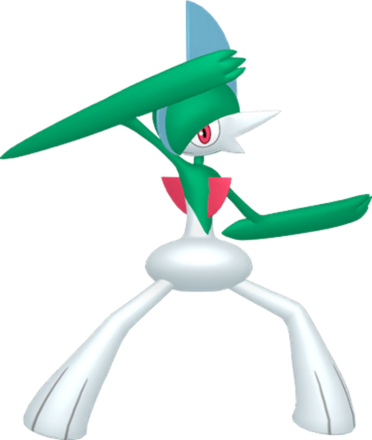 Gallade Model #0475 - Gallade by BriannaBellerose on DeviantArt