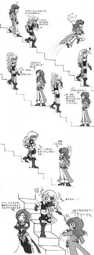 Castlevania Comic - Stairs -