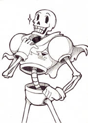 Papyrus (Inktober Doodle)