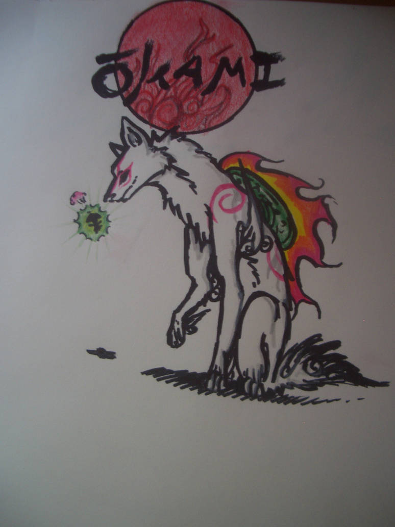 Okami Fanart by LupusAzulli on DeviantArt