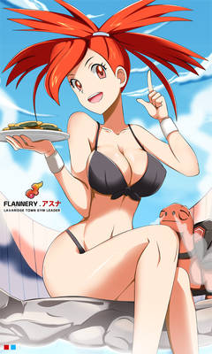 Pokemon - Flannery . Asuna