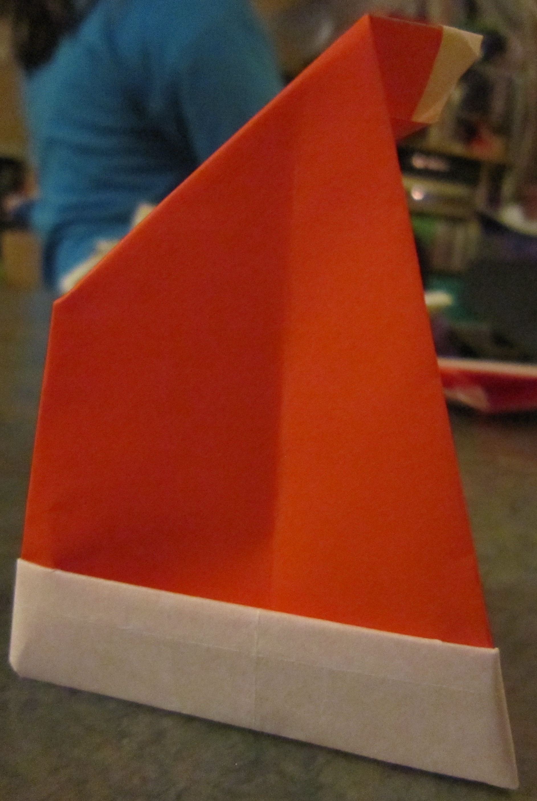 Santa Hat Origami By Me