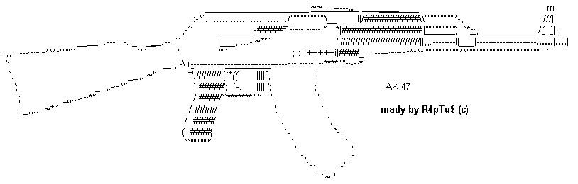 Ak Text AK47 Text by RazgrizPmP on DeviantArt