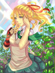 Art Trade : Miki the bootiful plant girl