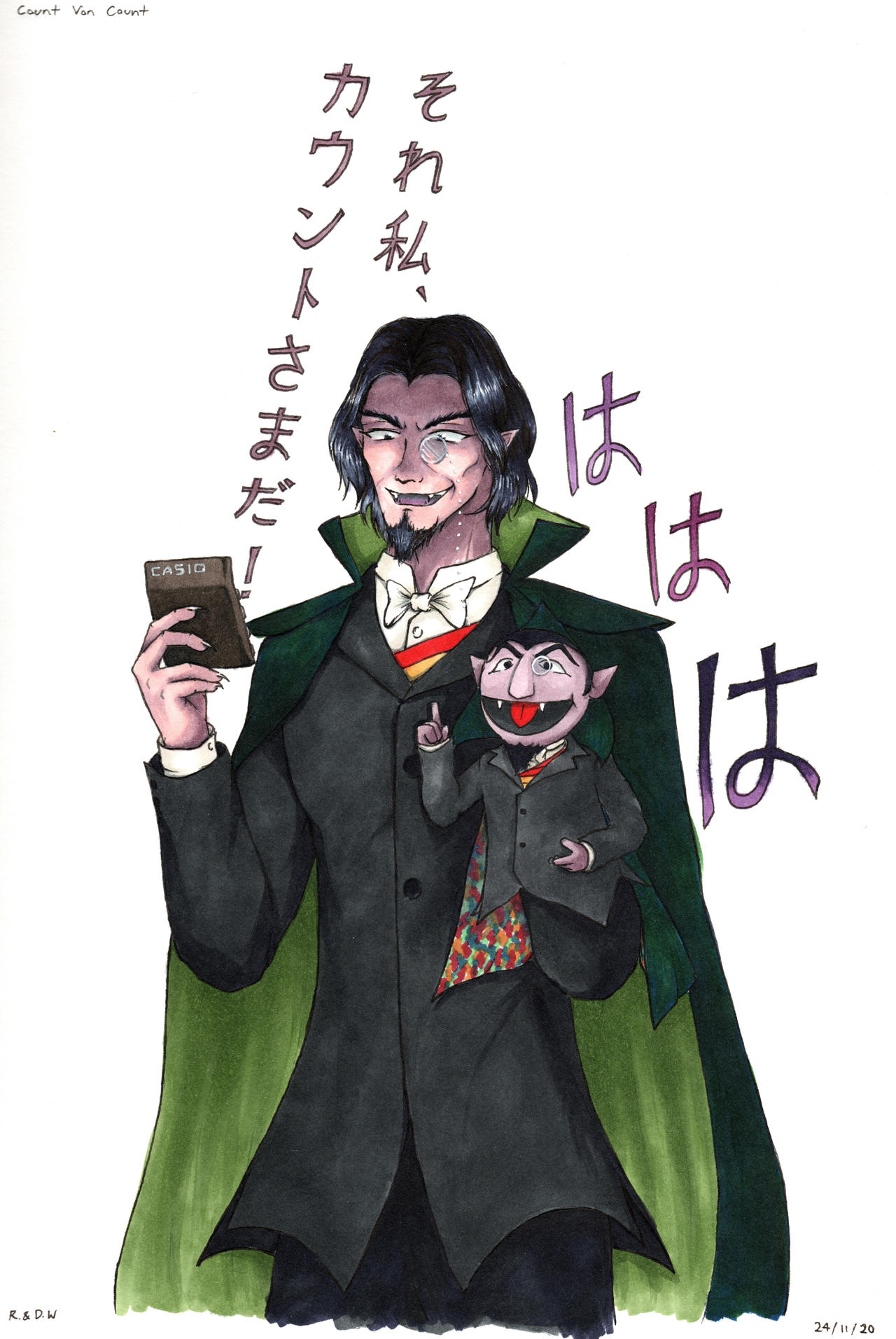 Count Von Count by DeeUU on DeviantArt