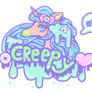 Creepy Cute Unicorn