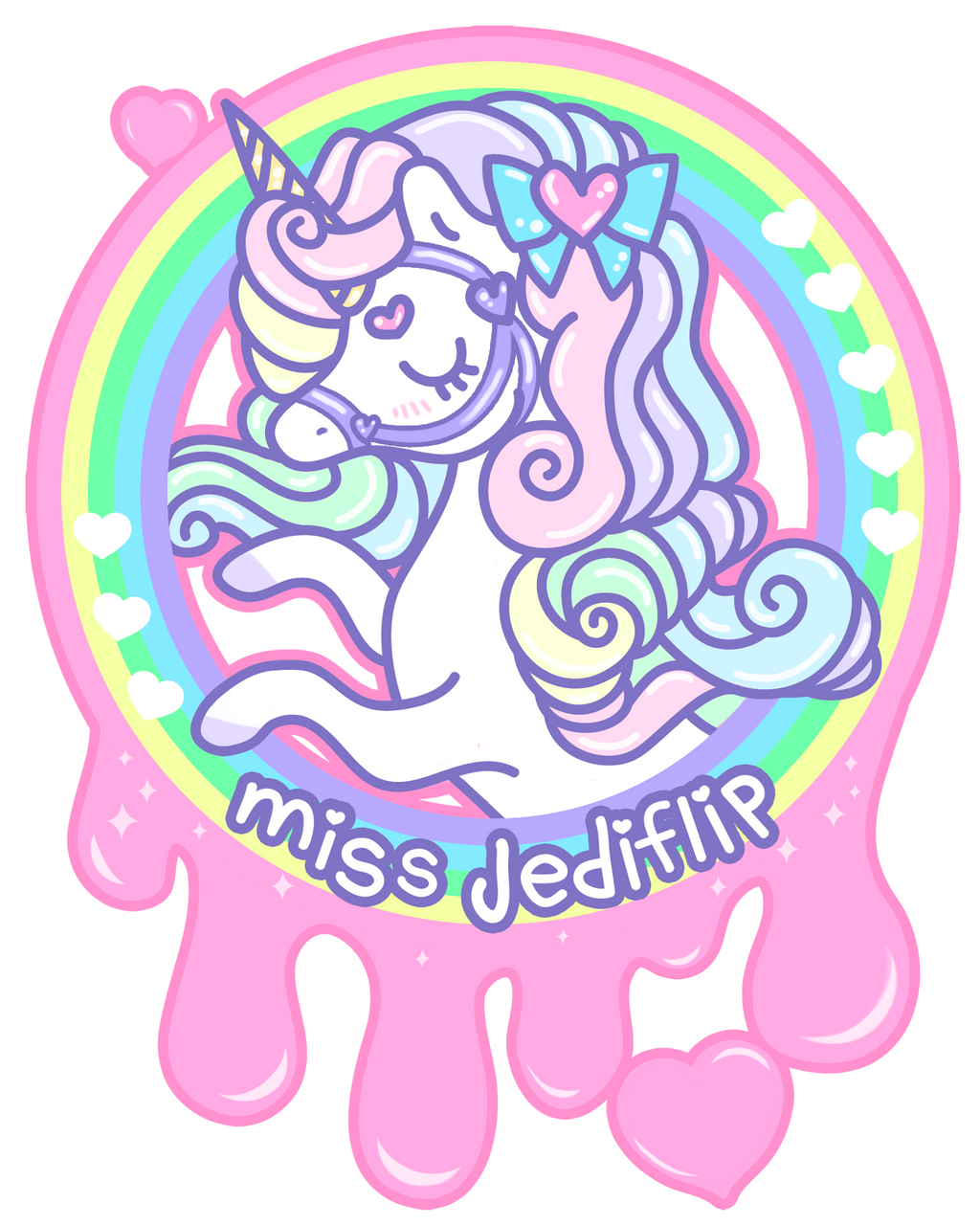 Rainbow Unicorn Logo