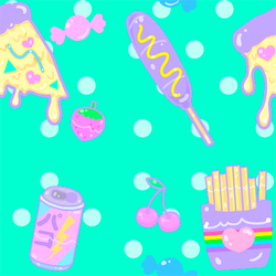 Junk Food Pattern