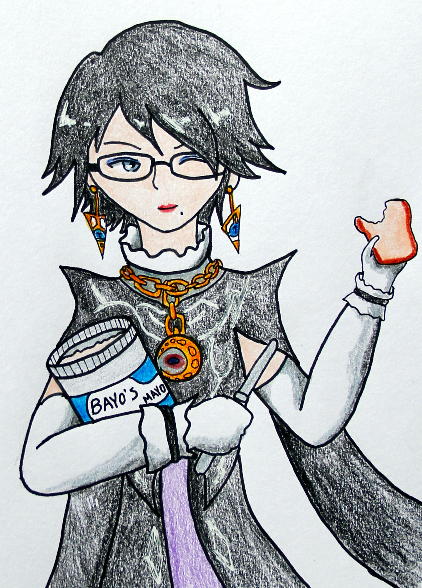 :FA: Bayonetta and Toast