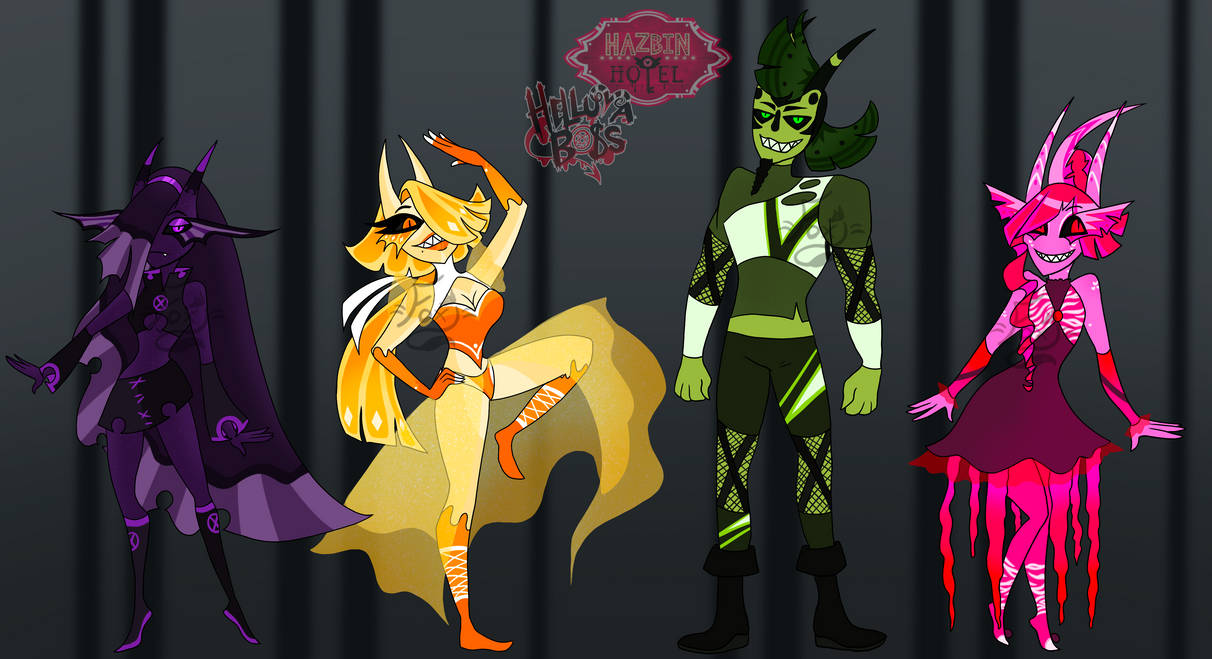 Fish Demon Character Helluva Boss Fish Demon Adopts 4/4 OPEN by Foxidopts on DeviantArt