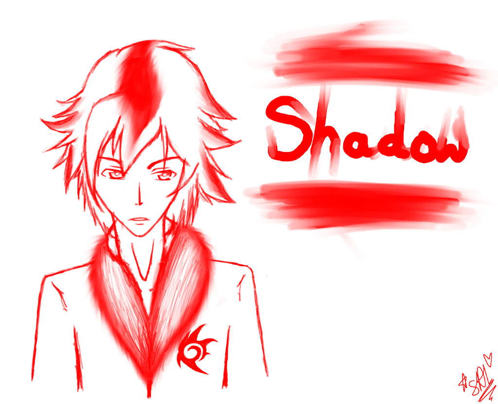 Shadow Human Version sketch by sonamyANIMEluver on DeviantArt