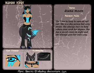 Diana Human Form