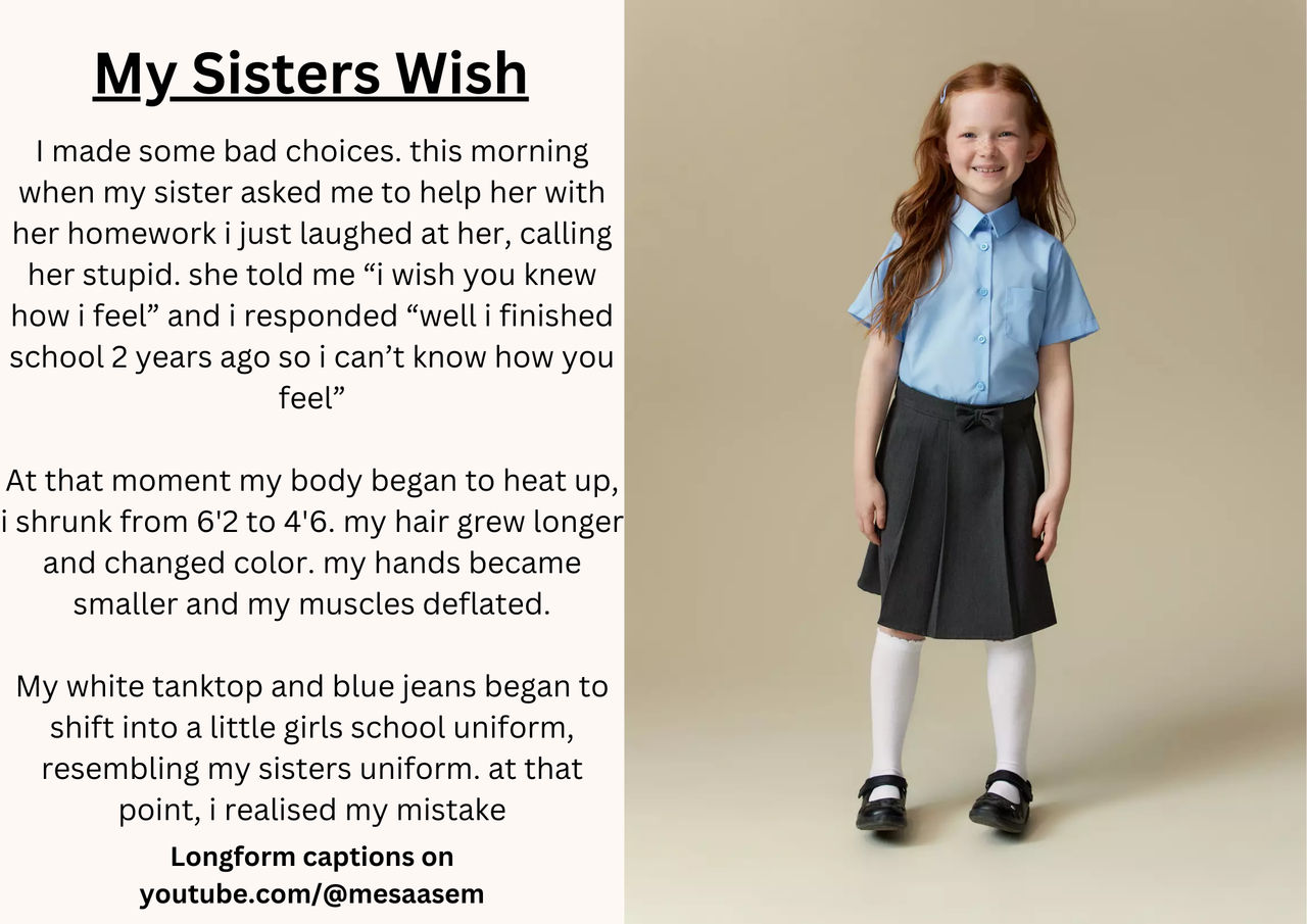 Sisters Wish TG Caption By Mesa Asem On DeviantArt sisters-wish-tg-caption-by-mesa-asem-on-deviantart