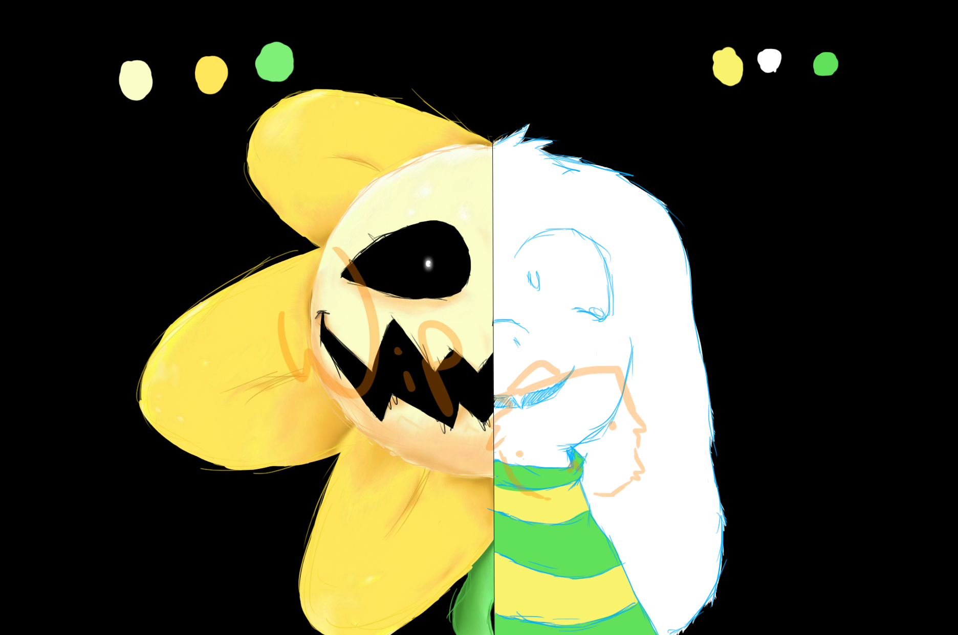 AU Flowey/Asriel redesign (Part 1) by NajpotenQPegazis on DeviantArt