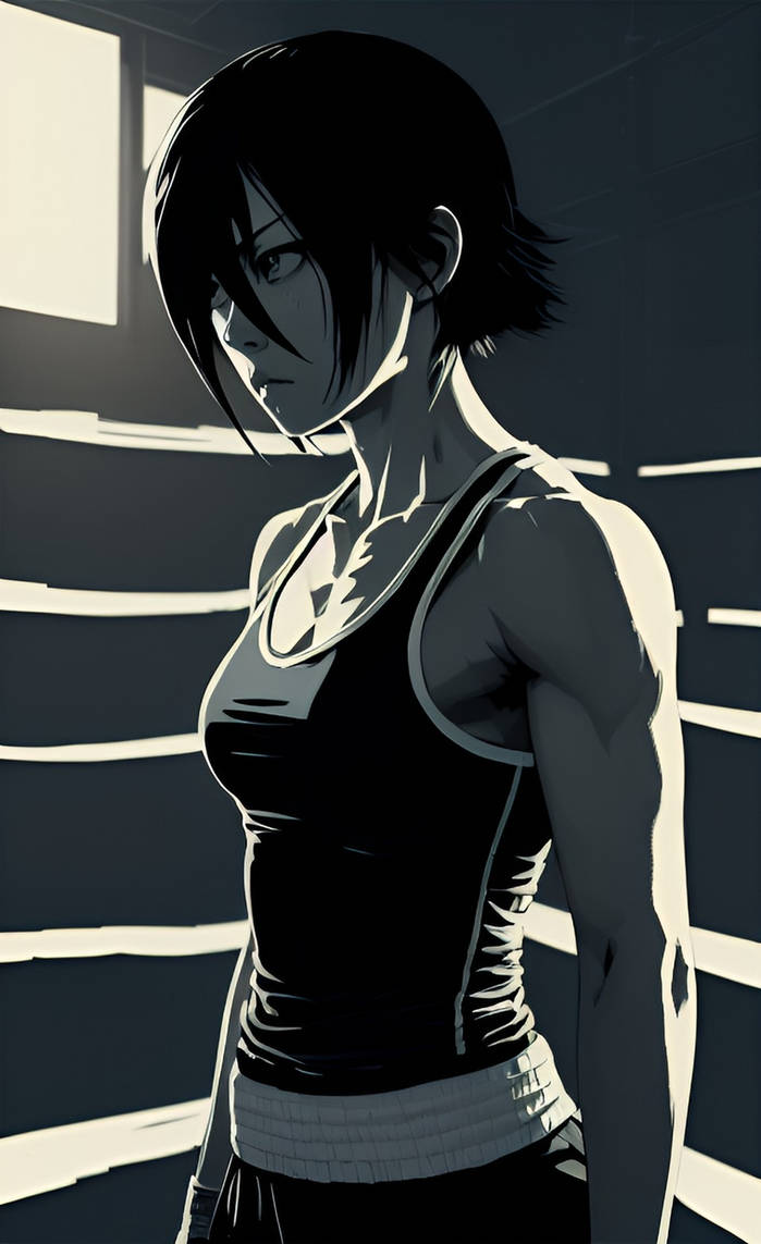 Rukia Kuchiki (Boxing Gym) by Ayeta1 on DeviantArt