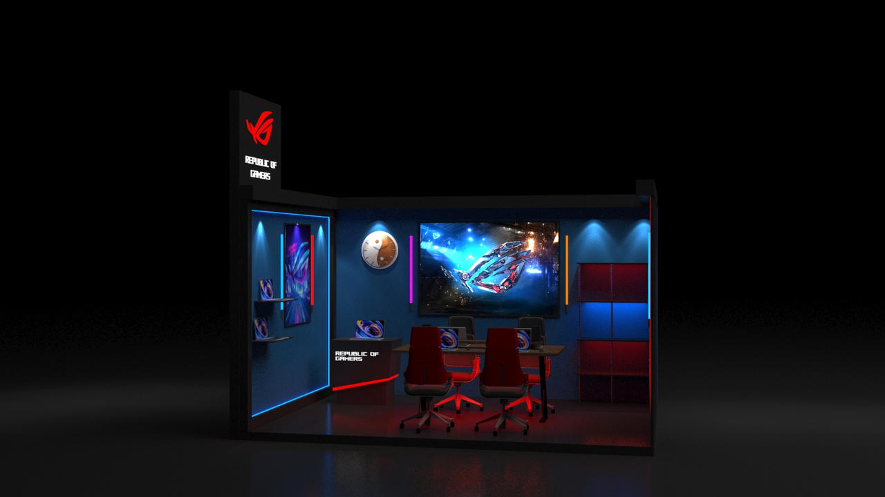 Asus Rog Perspective View Asus ROG Corner View 001 by Homayon-Kabir-khokon on DeviantArt